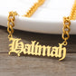 Custom Gothic Old English Nameplate Necklace For Women Stainless Steel Chain Choker Necklaces Men Boho Pretty Jewelry Gift 2025