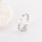 Teamer Custom Name Rings Adjustable Gold Color Stainless Steel Personalized Ring Jewelry Women Men Unique Valentine's Day Gift