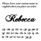 Teamer Custom Name Rings Adjustable Gold Color Stainless Steel Personalized Ring Jewelry Women Men Unique Valentine's Day Gift