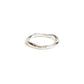 Ripple Stainless Steel Rings For women Gold Color Chunky Band  Stackable Silver Stacking Irregular Wave Minimalist Jewelry Set