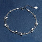 925 Sterling Silver Shiny Zircon Flower Bracelets For Women Charm Temperament Chain Bracelet Party Wedding Jewelry Holiday Gifts