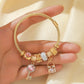 1PC Women's Fashion Pan Family Multi Element Beaded Key Lock Bracelet Bracelet Date Travel Banquet Party Festival Dressing Gift