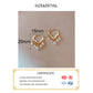 PONYKISS Real 925 Sterling Silver Cloud Pearl Huggies Hoop Earrings For Women Party Classic Fine Jewelry Minimalist Accessories