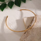Simple Open Circle Choker Necklace for Women Trendy Gold Color and Silver Color Ladies Collar Accessories 2023 Fashion Jewelry