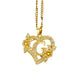 Heart Initial Letter Necklaces For Women Gold Color Stainless Steel Chain A-Z Alphabet Pendant Necklace Birthday Jewelry Gift