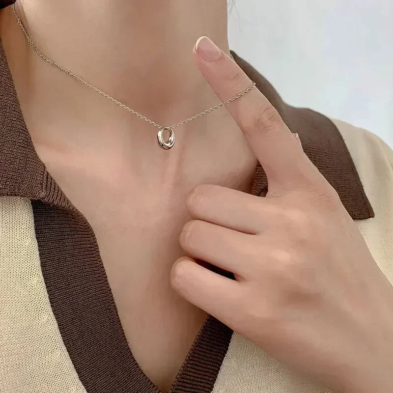 Fashion Women Crystal Zircon Pendant Necklace for Women Girl Crystal Chain Necklace Punk Party Jewelry Butterfly necklace