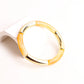 FishSheep Bohemian Colorful Resin Bamboo Stackable Bracelet for Women Trendy Elastic Link Chain Bracelets Bangles Jewelry Gifts